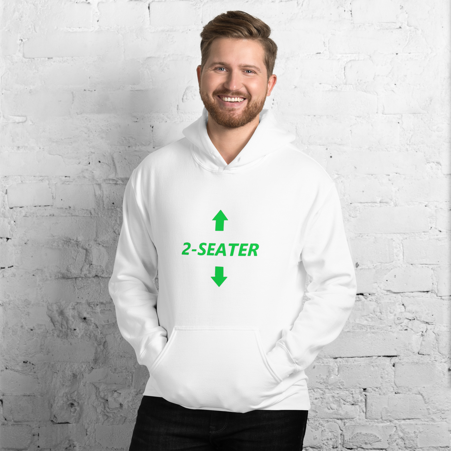 Royalti Unisex Heavy Blend Hoodie (2-seater grn)