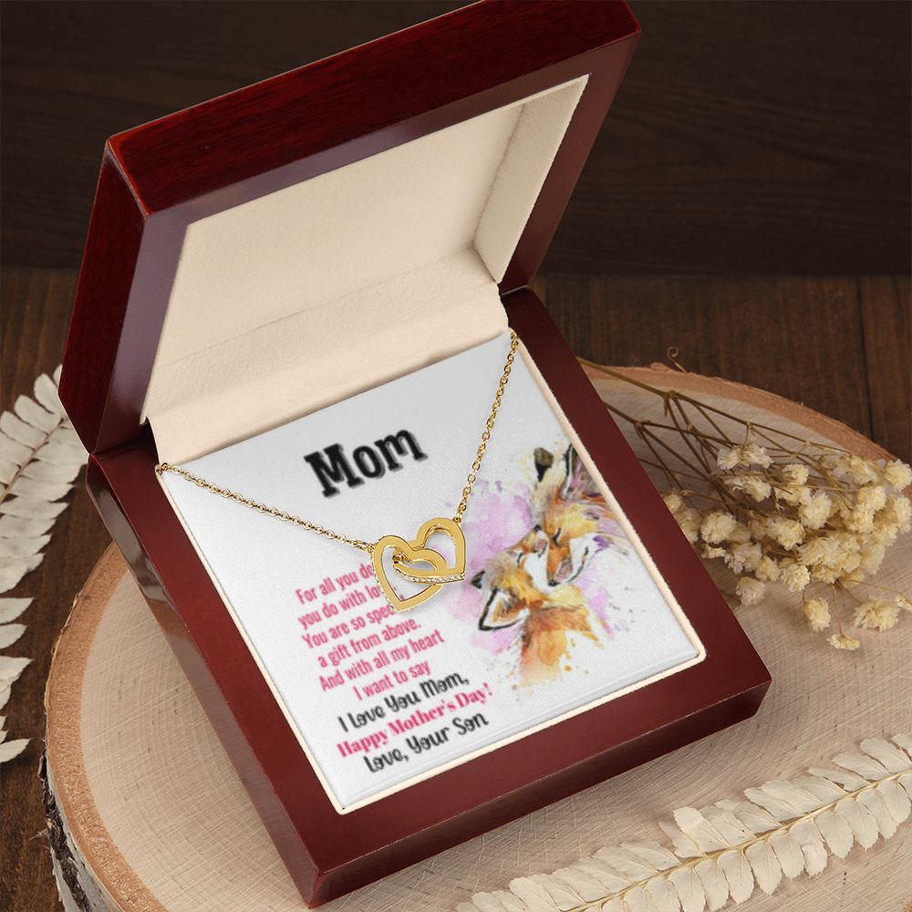 Interlocking Heart Necklace For All You Do/from Son(2)
