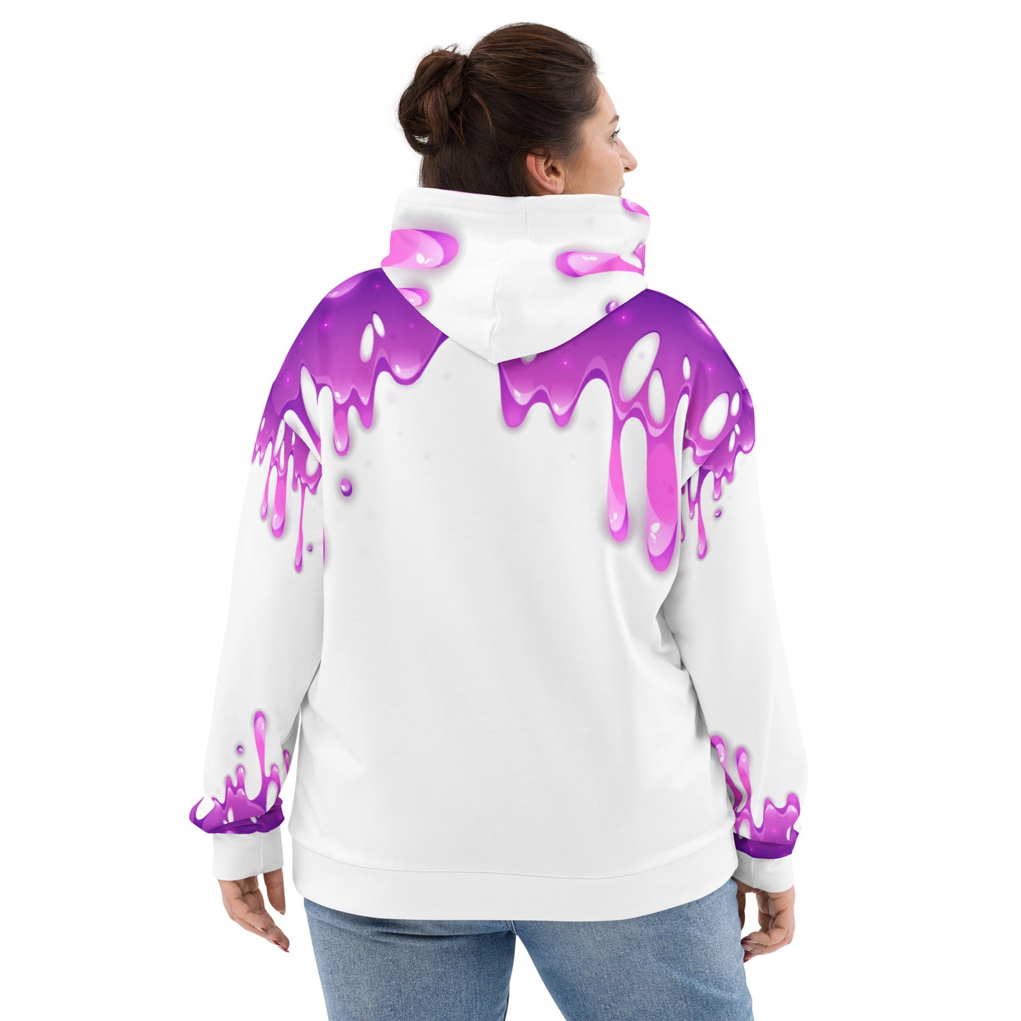 Unisex Hoodie Flippin Drip White