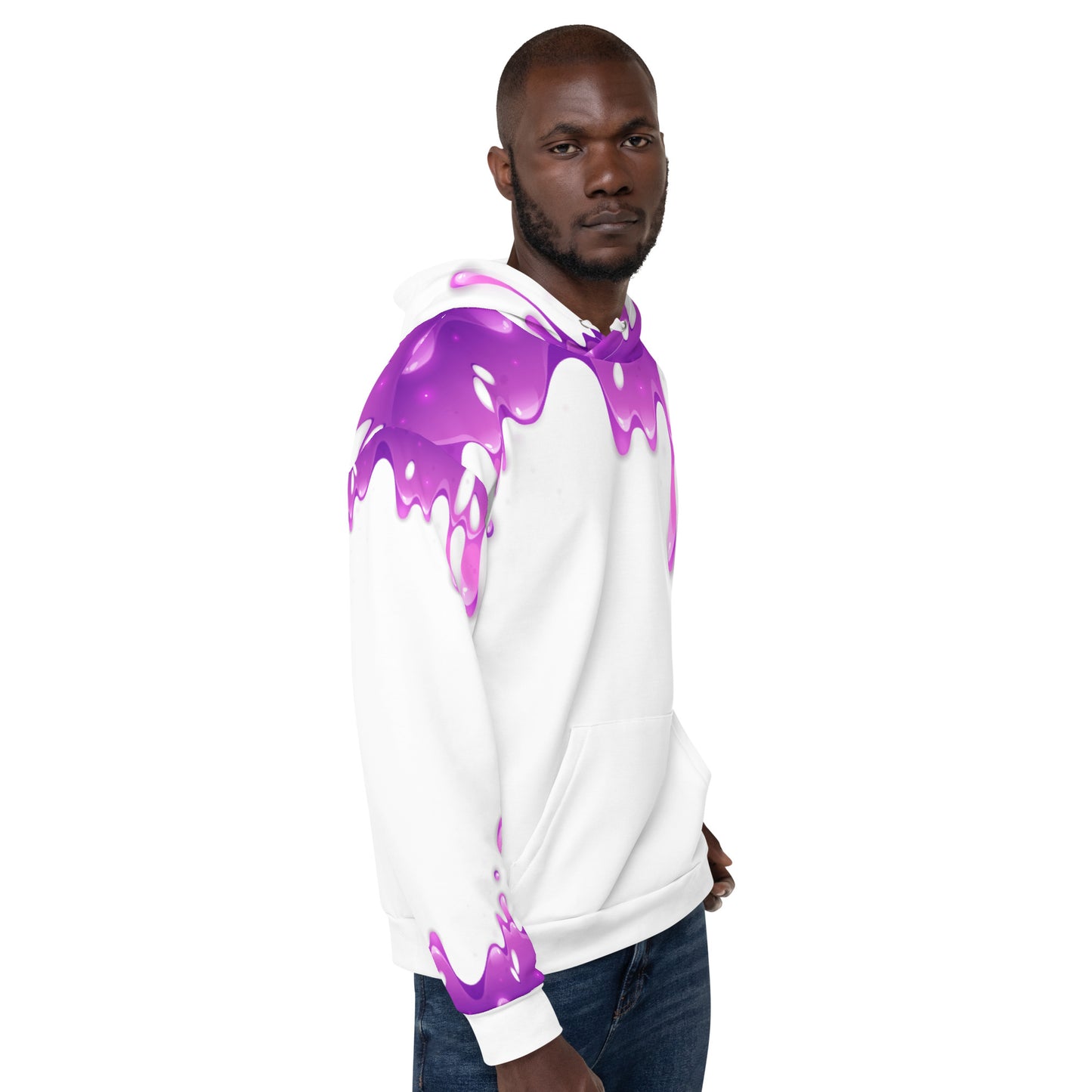 Unisex Hoodie Flippin Drip White