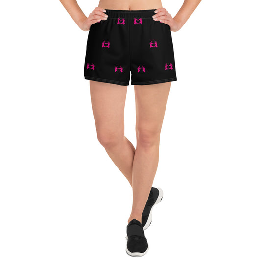 Women’s Athletic Shorts Heart-hands