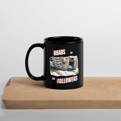 Black Glossy Mug