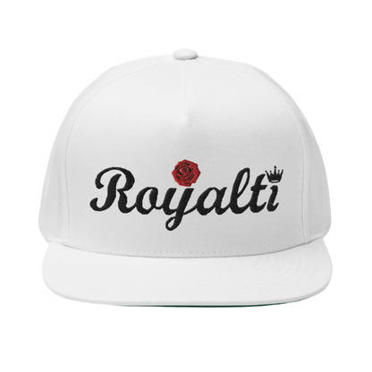 "Royalti' w/Rose Flat Bill Cap