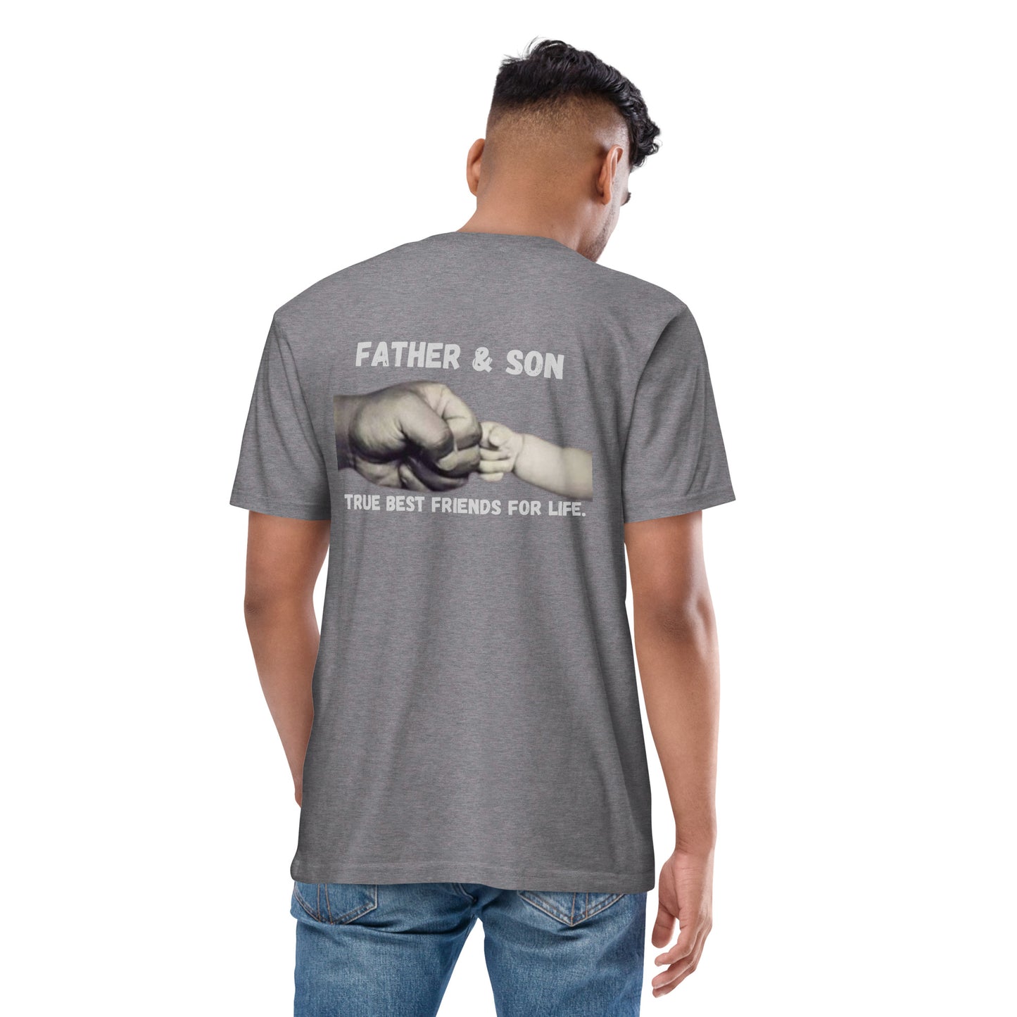 "Father & Son" Men’s Premium heavyweight tee
