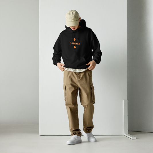 Royalti Unisex Hoodie (2-seater) orange