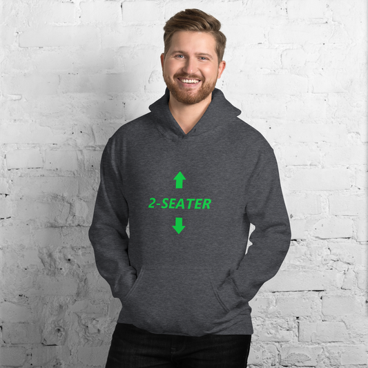 Royalti Unisex Heavy Blend Hoodie (2-seater grn)