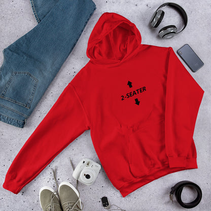 Royalti Unisex Heavy Blend Hoodie ( 2-seater) black