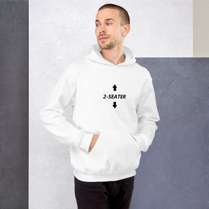 Royalti Unisex Heavy Blend Hoodie ( 2-seater) black