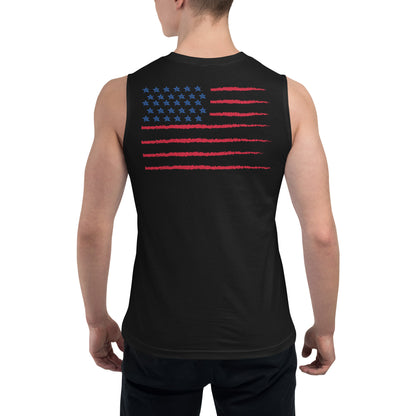 USA Muscle Shirt (back print)