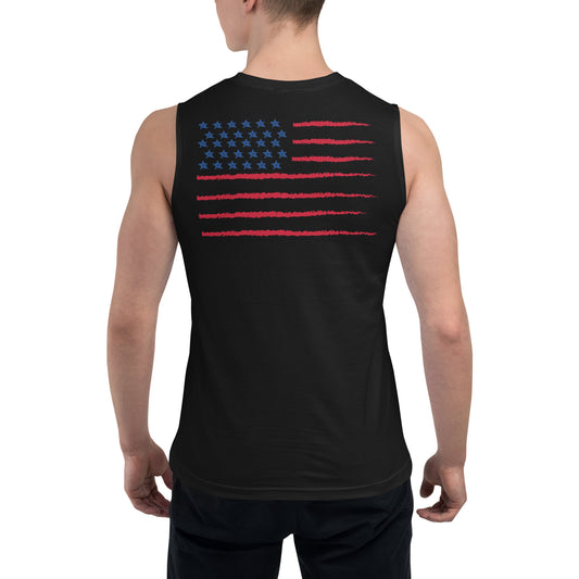 USA Muscle Shirt (back print)