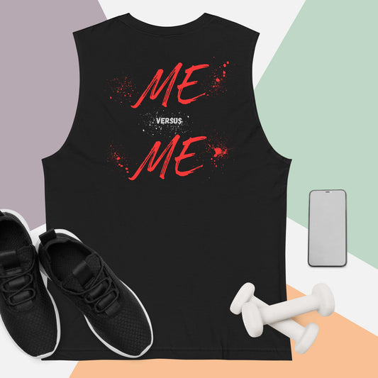 MEversusME(red) Muscle Shirt