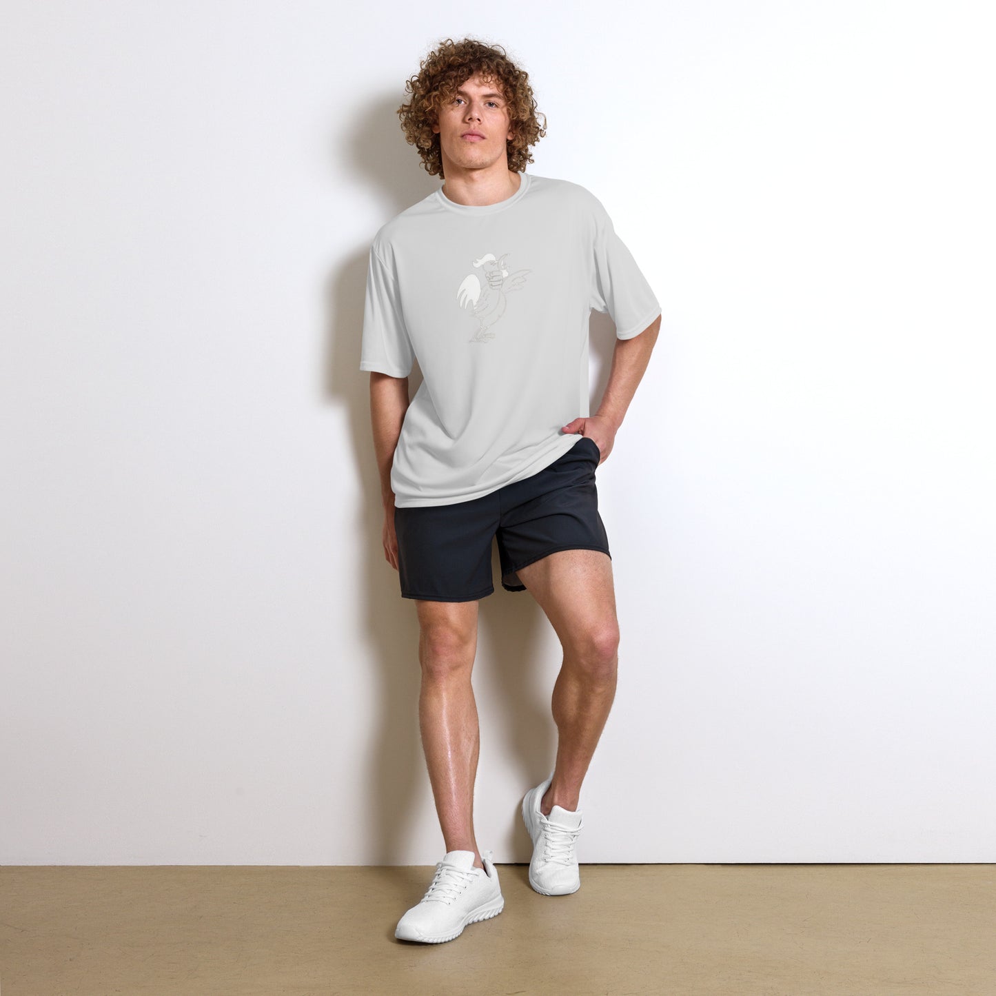 Unisex performance crew neck t-shirt (Rather Be)