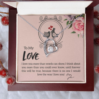 Forever Love Necklace My Love