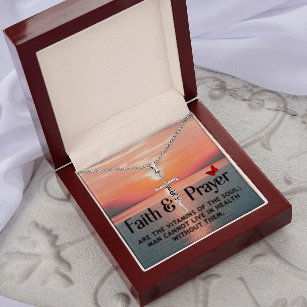 Faith Cross Necklace