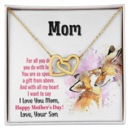 Interlocking Heart Necklace For All You Do/from Son(2)