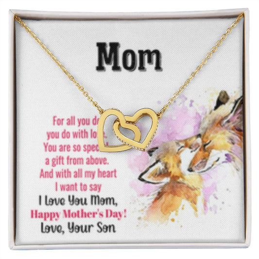 Interlocking Heart Necklace For All You Do/from Son(2)