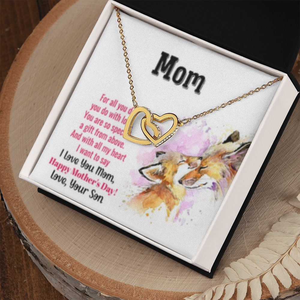 Interlocking Heart Necklace For All You Do/from Son(2)