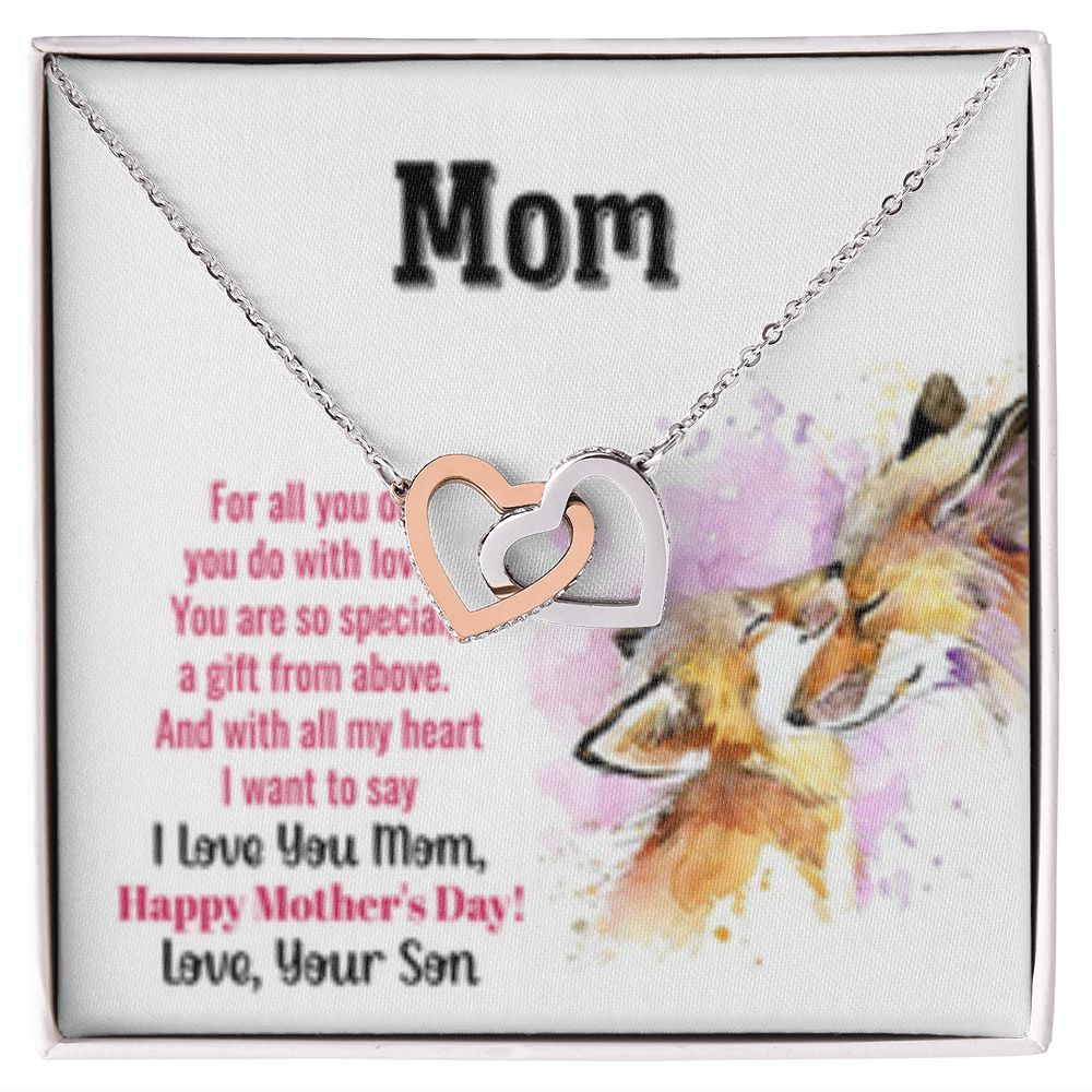 Interlocking Heart Necklace For All You Do/from Son(2)