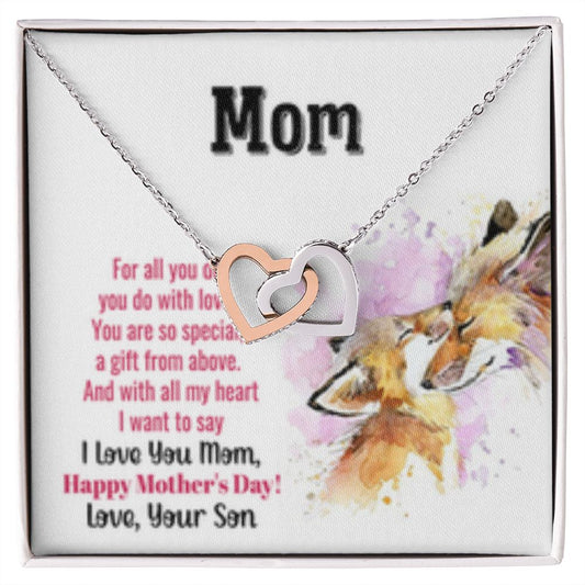 Interlocking Heart Necklace For All You Do/from Son(2)