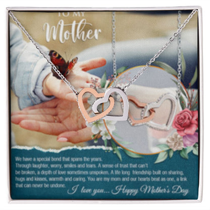Interlocking Heart Necklace A Link Never Undone
