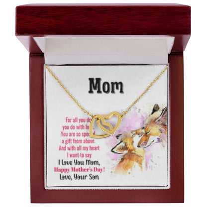 Interlocking Heart Necklace For All You Do/from Son(2)