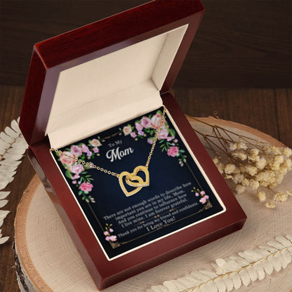 Interlocking Heart Necklace Friend & Confidante