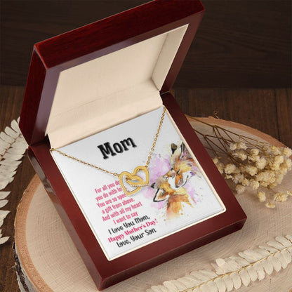 Interlocking Heart Necklace For All You Do/from Son(2)