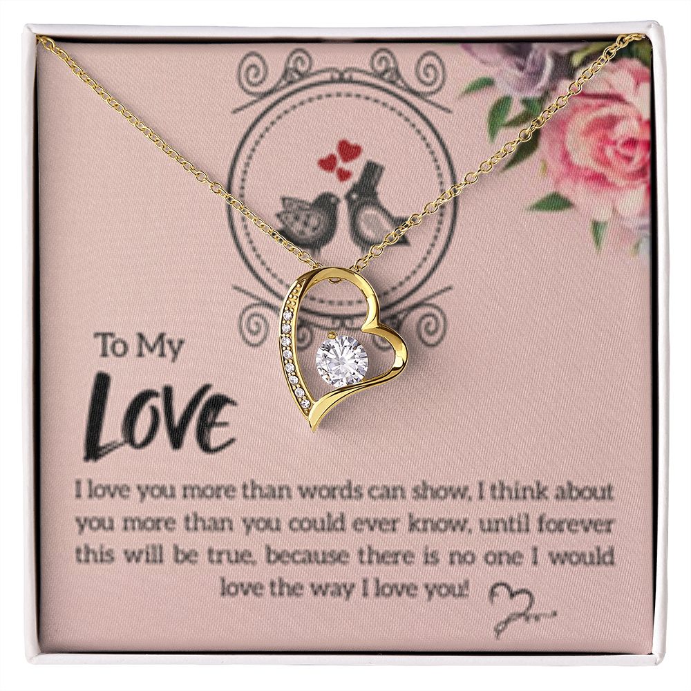 Forever Love Necklace My Love