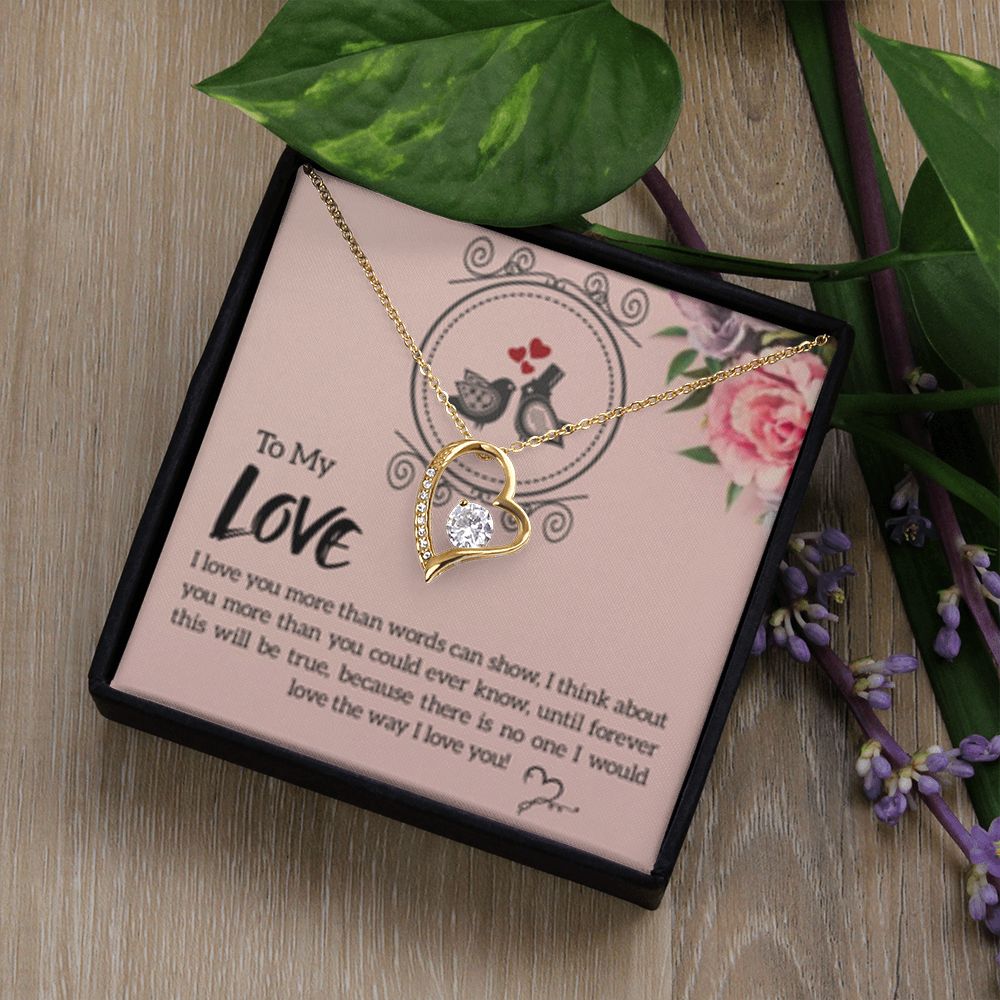 Forever Love Necklace My Love