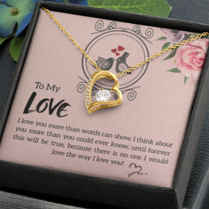 Forever Love Necklace My Love