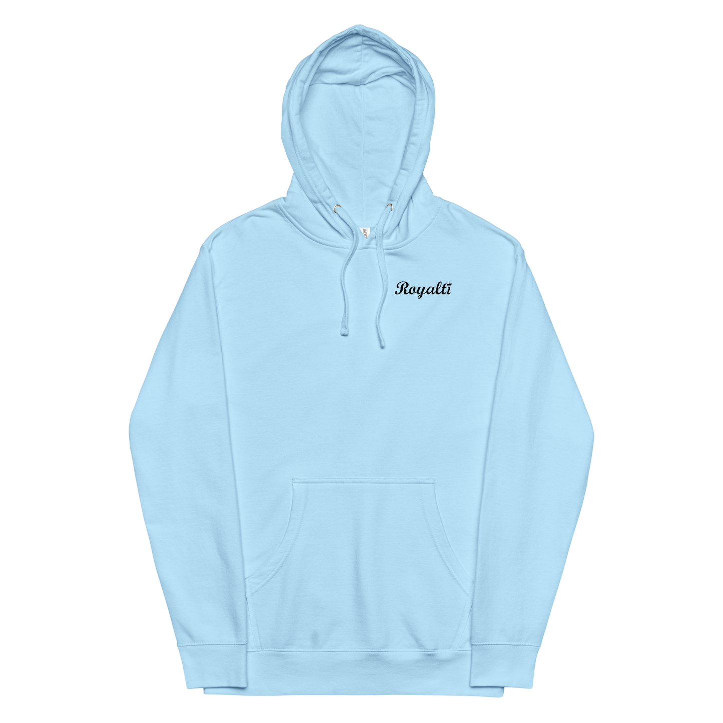 Unisex midweight "Royalti" hoodie w/Heart