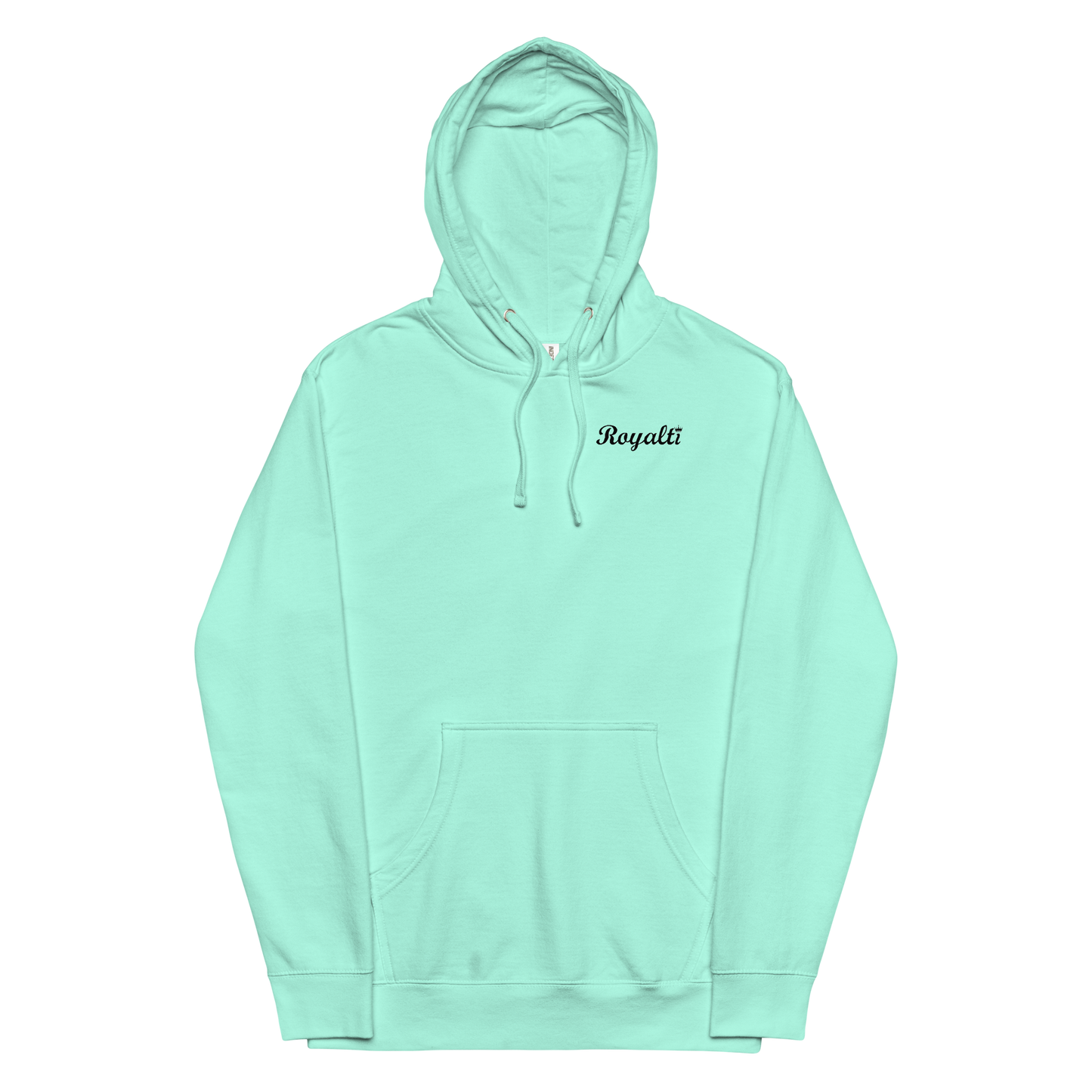 Unisex midweight "Royalti" hoodie w/Heart