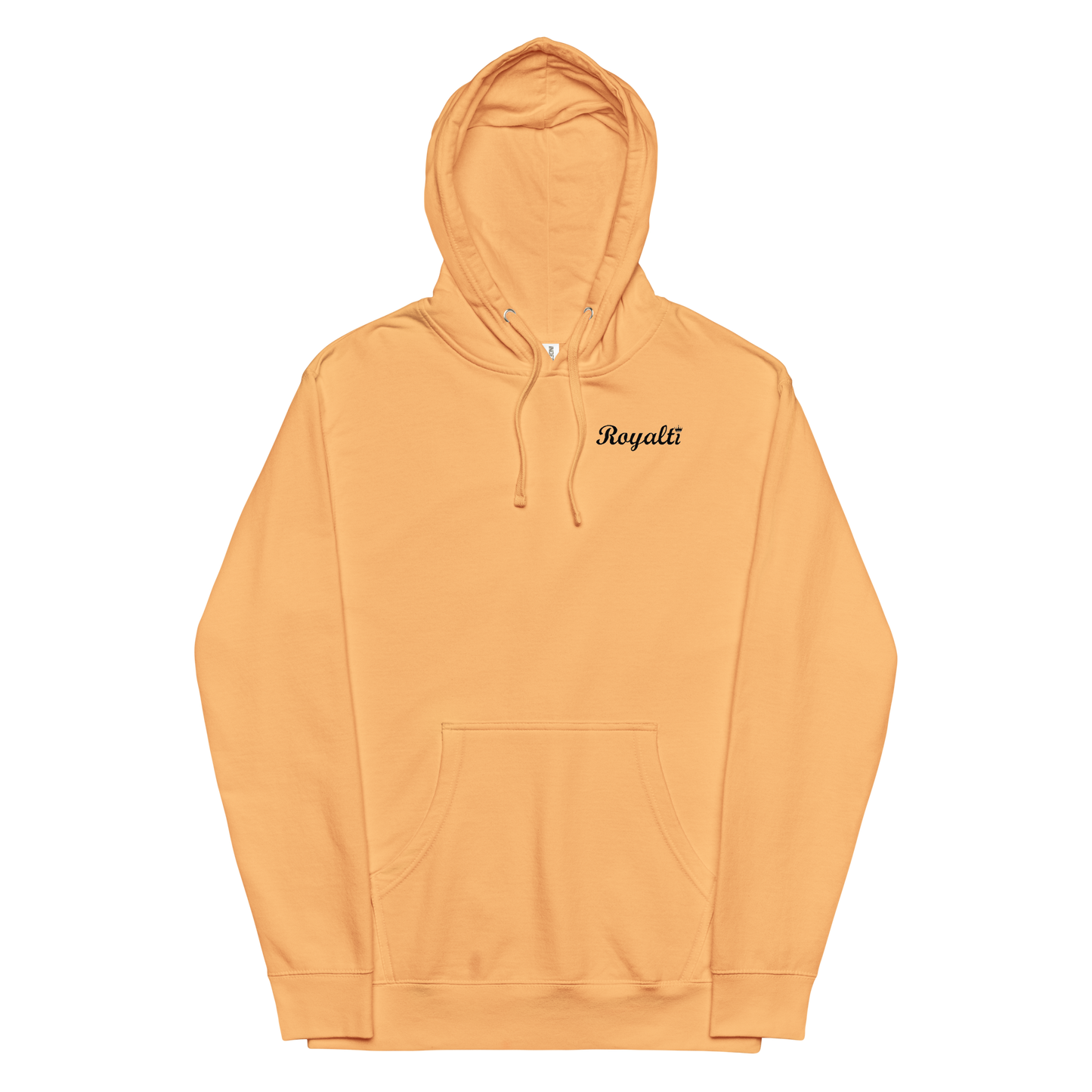 Unisex midweight "Royalti" hoodie w/Heart
